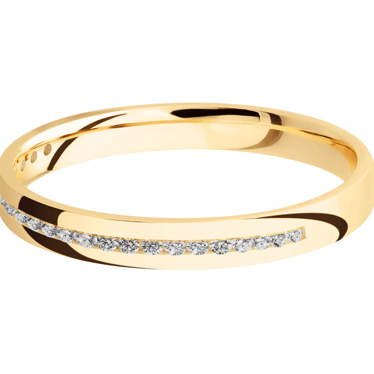 10K Yellow Gold + Polish Finish - Image 3
