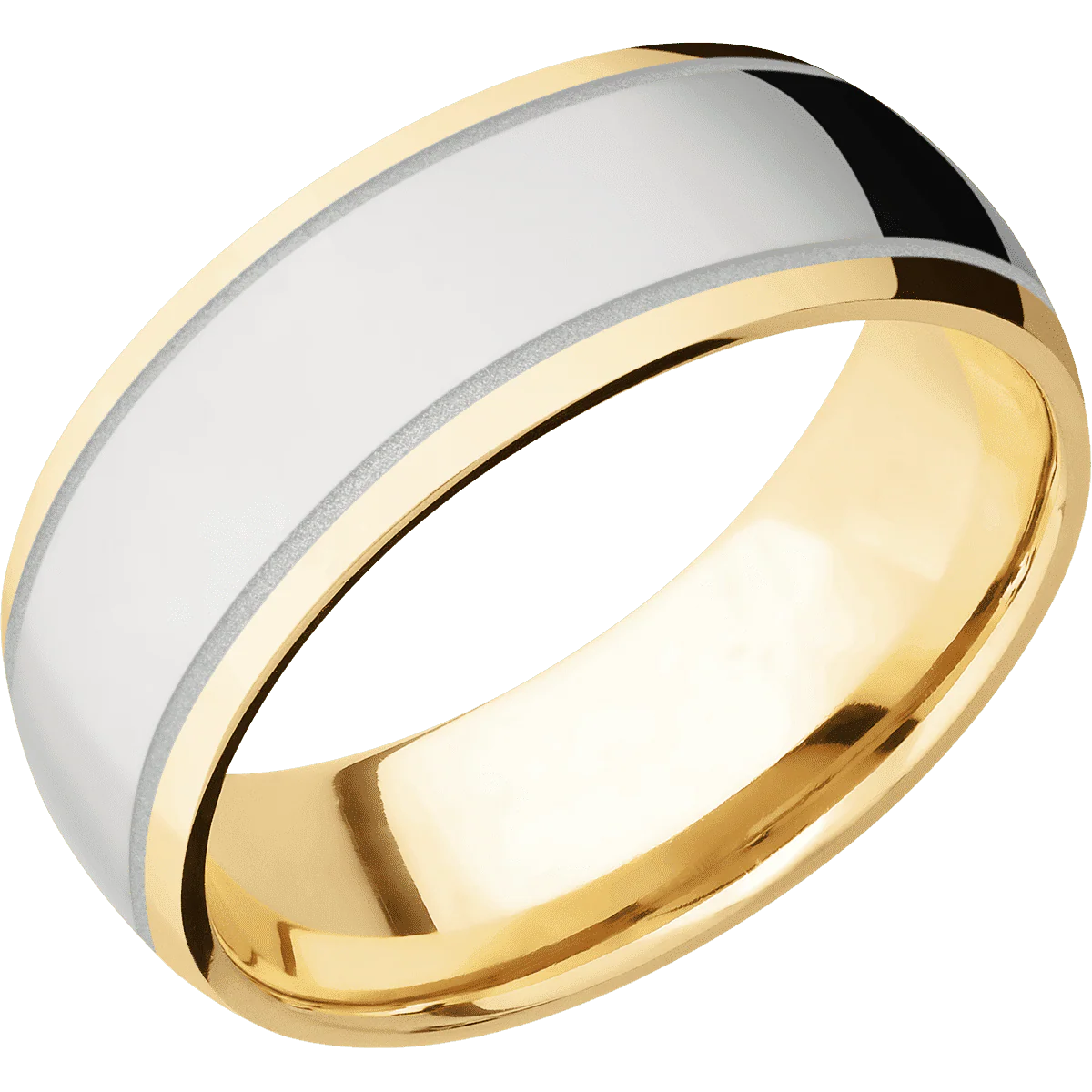 10K Yellow Gold + Polish Finish - Image 2