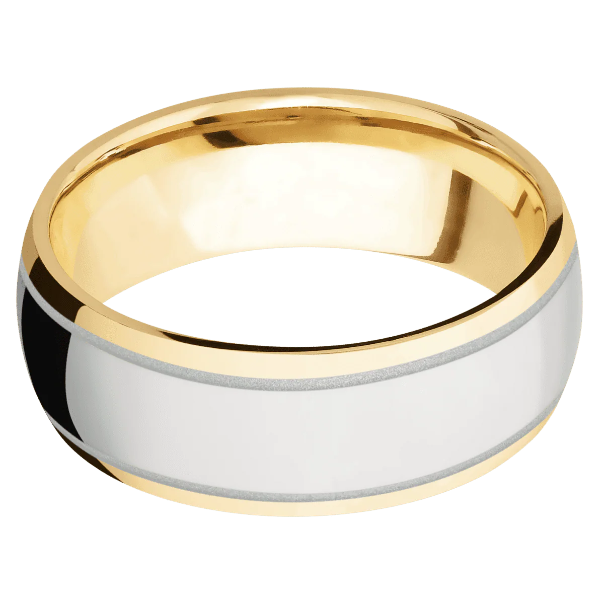 10K Yellow Gold + Polish Finish - Image 3