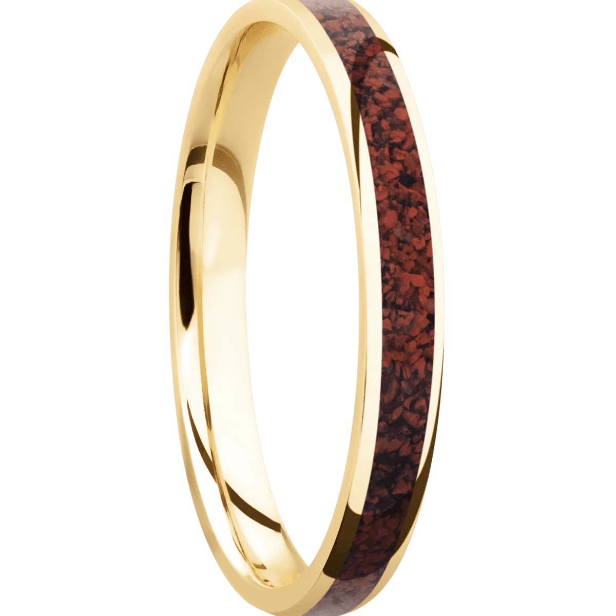 10K Yellow Gold + Polish Finish