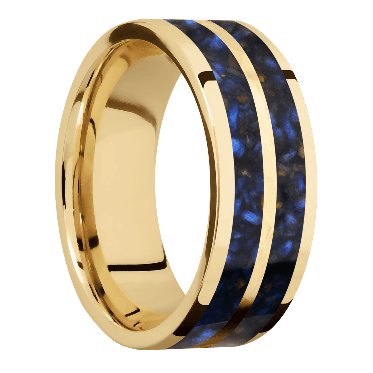 10K Yellow Gold + Polish Finish