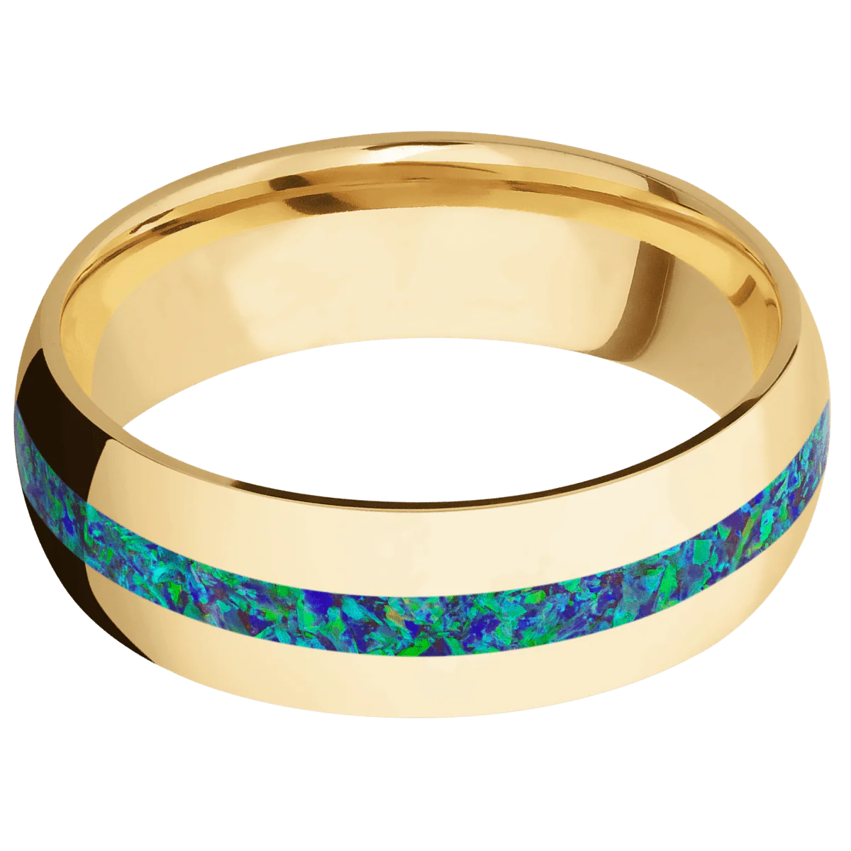 10K Yellow Gold + Polish Finish - Image 3