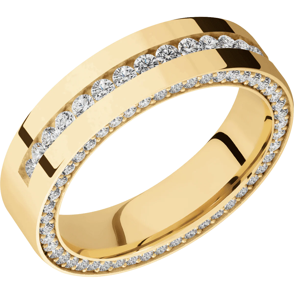 10K Yellow Gold + Polish Finish - Image 2