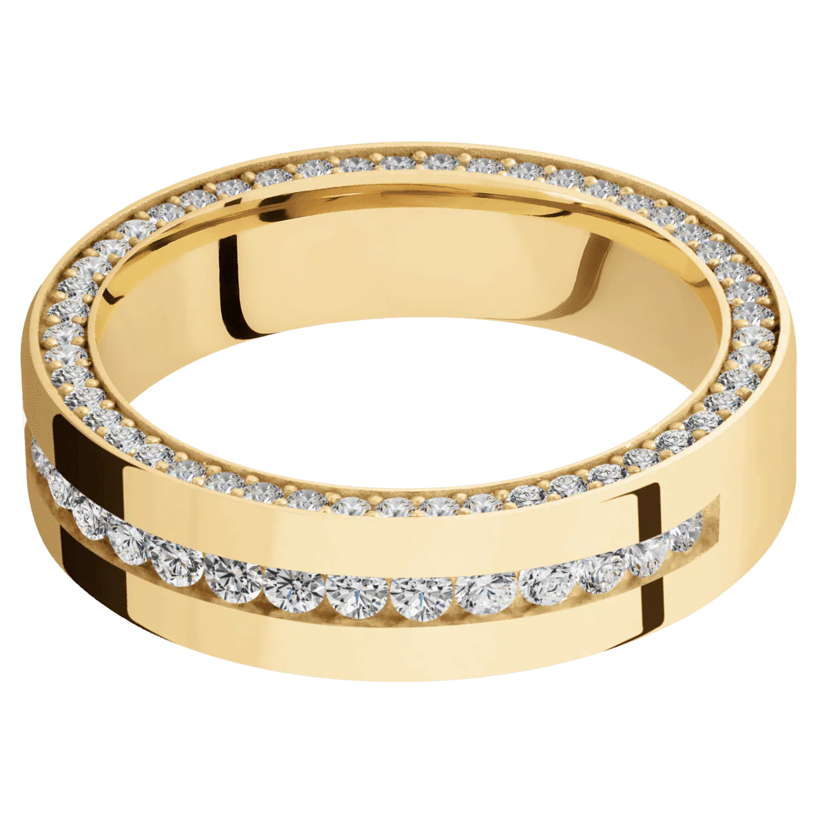 10K Yellow Gold + Polish Finish - Image 3