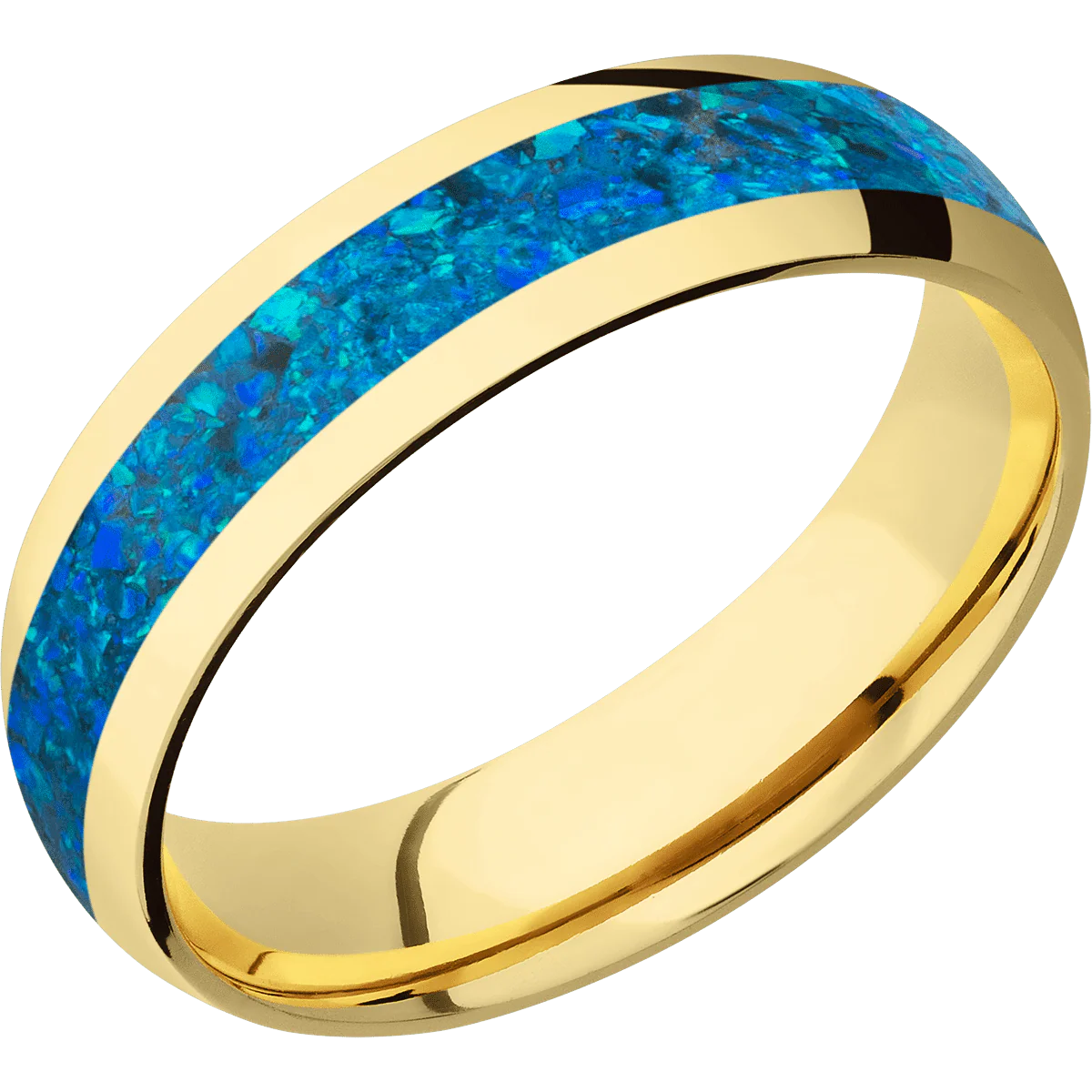 10K Yellow Gold + Polish Finish - Image 2