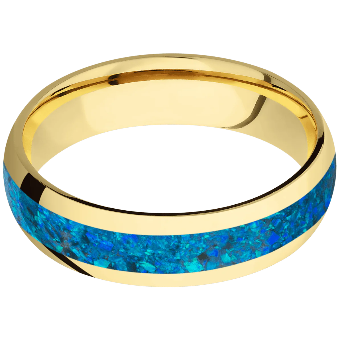 10K Yellow Gold + Polish Finish - Image 3