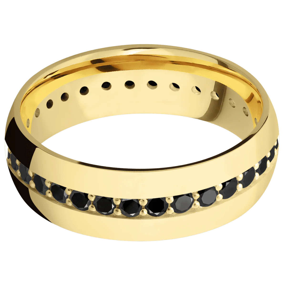 10K Yellow Gold + Polish Finish - Image 3