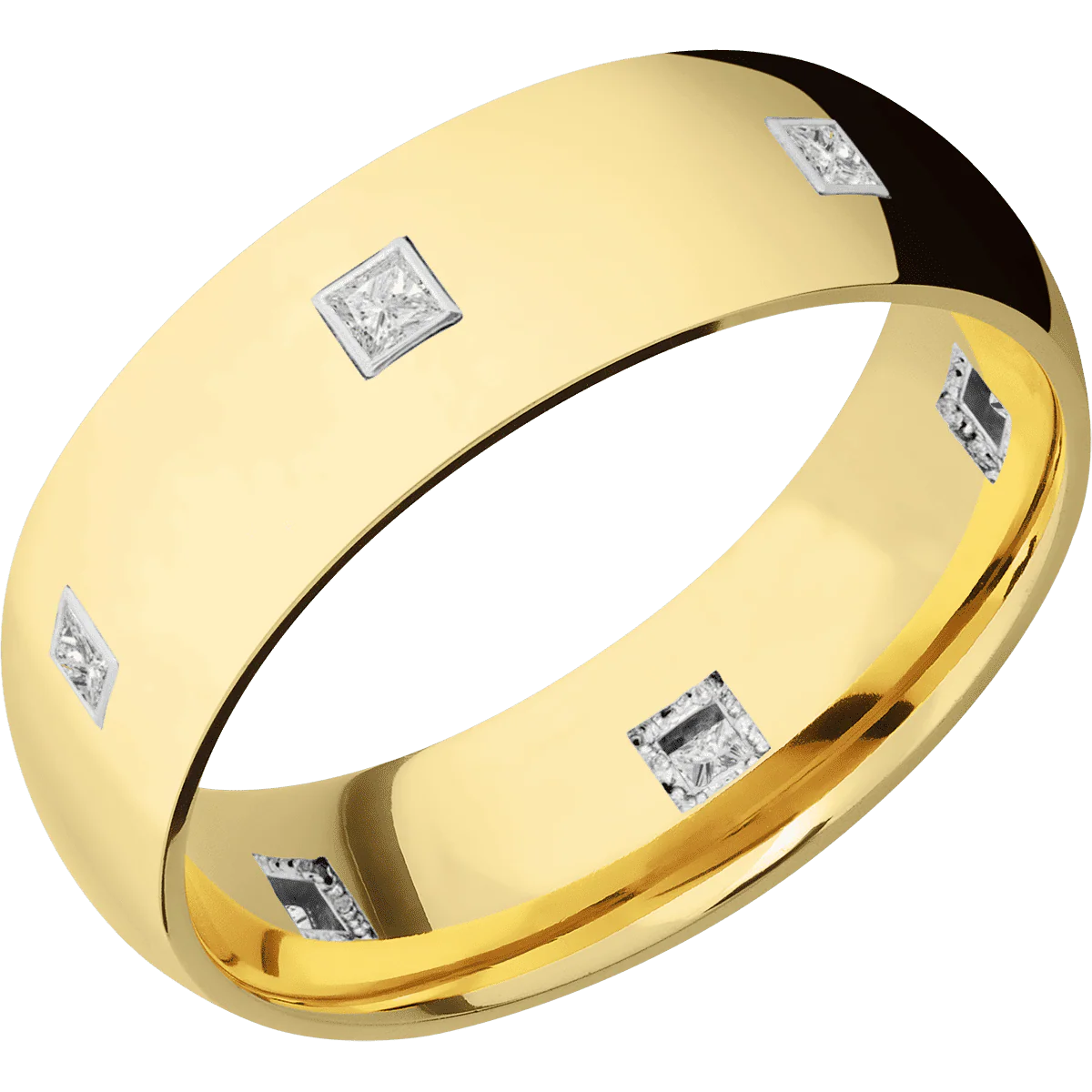 10K Yellow Gold + Polish Finish - Image 2