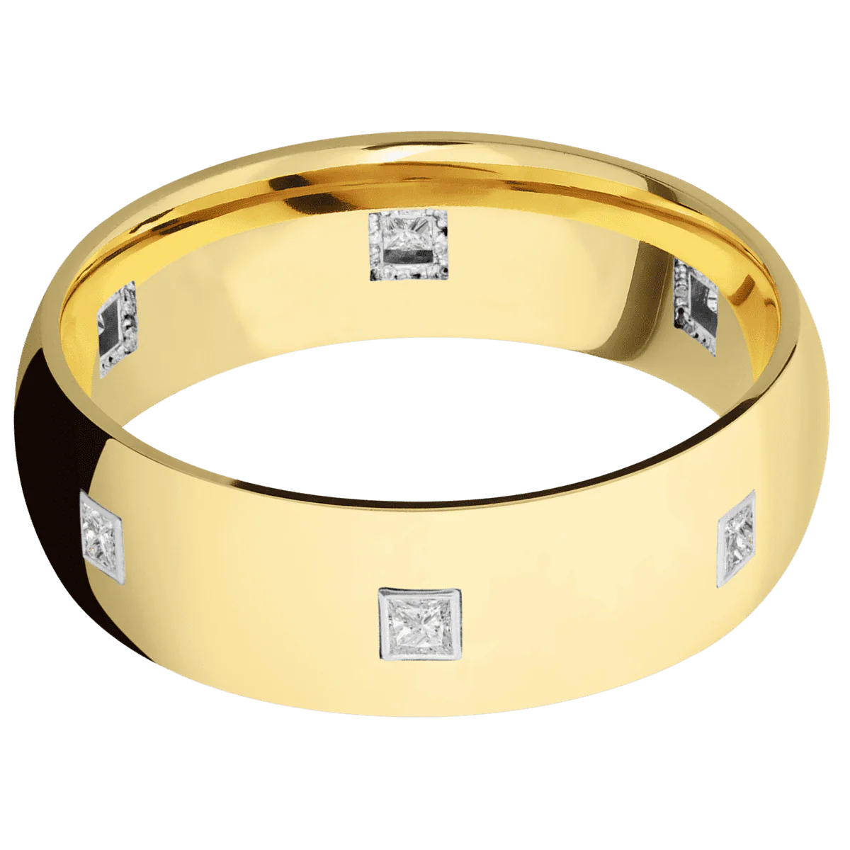 10K Yellow Gold + Polish Finish - Image 3
