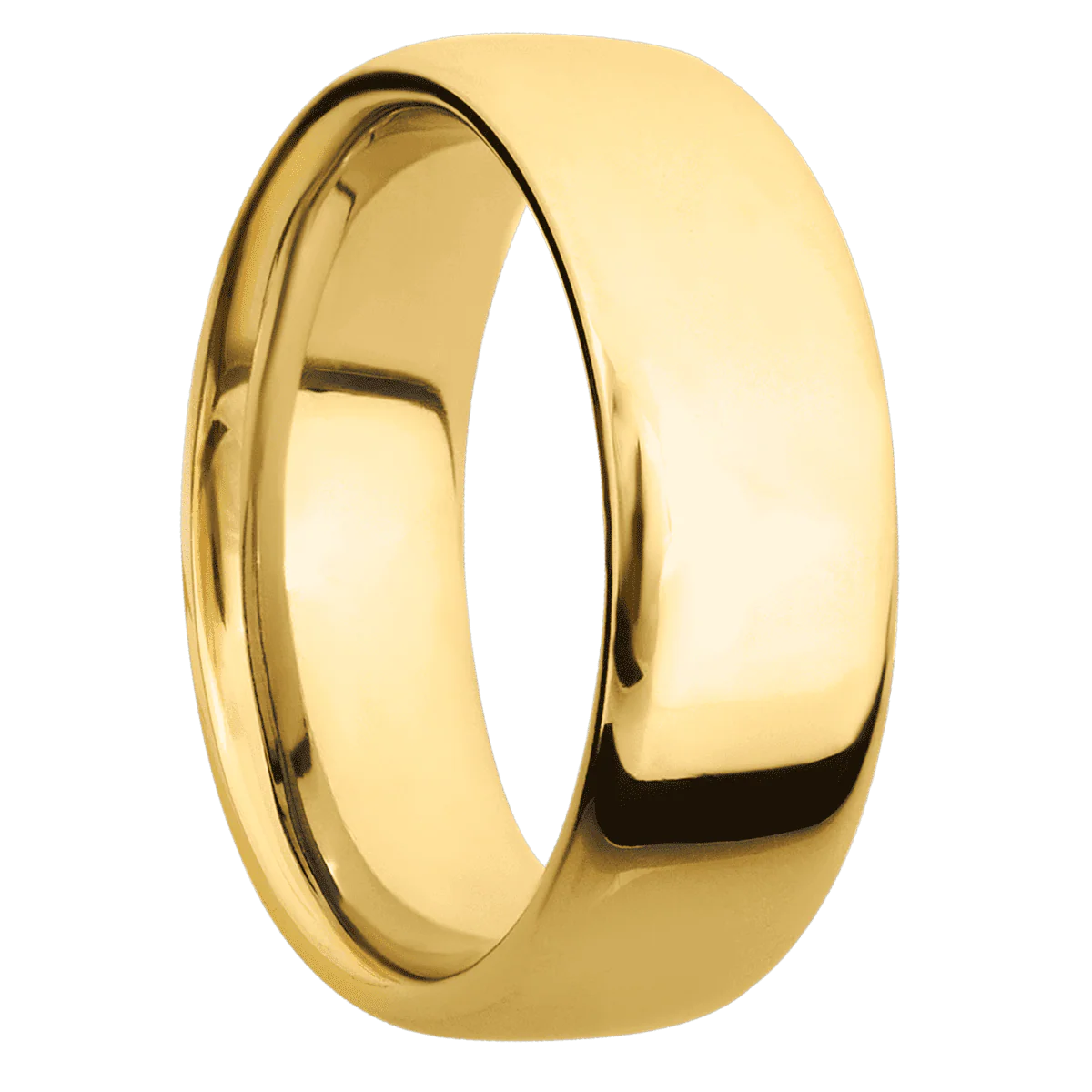 10K Yellow Gold + Polish Finish