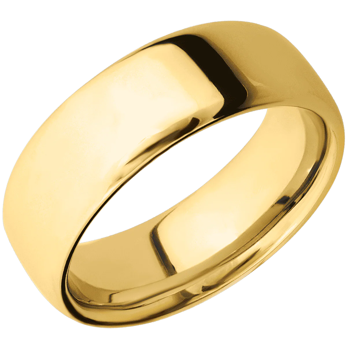 10K Yellow Gold + Polish Finish - Image 2