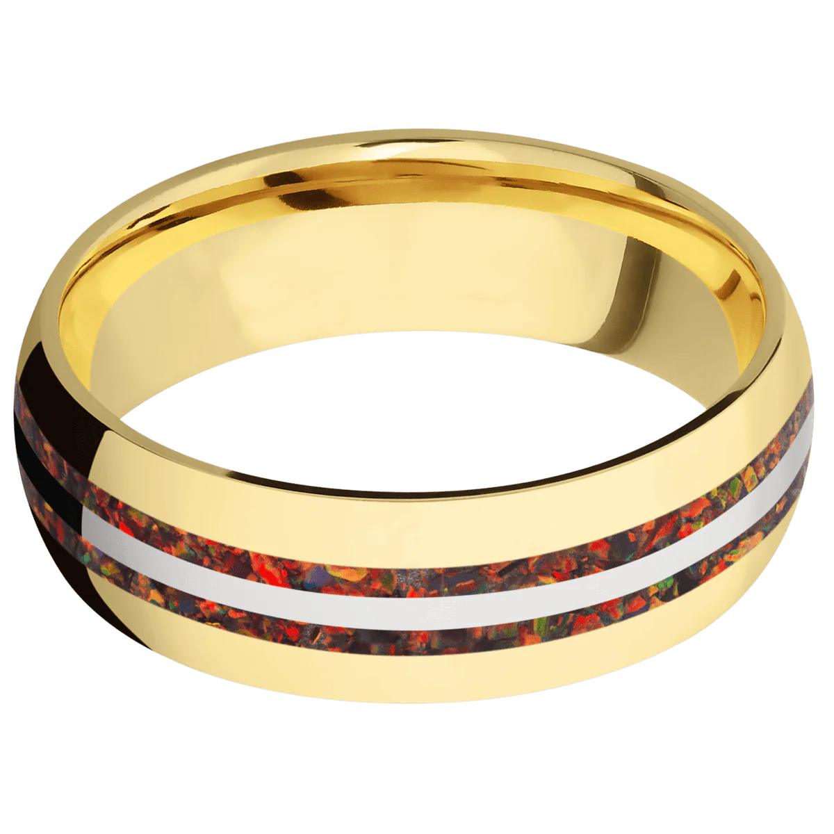 10K Yellow Gold + Polish Finish - Image 3