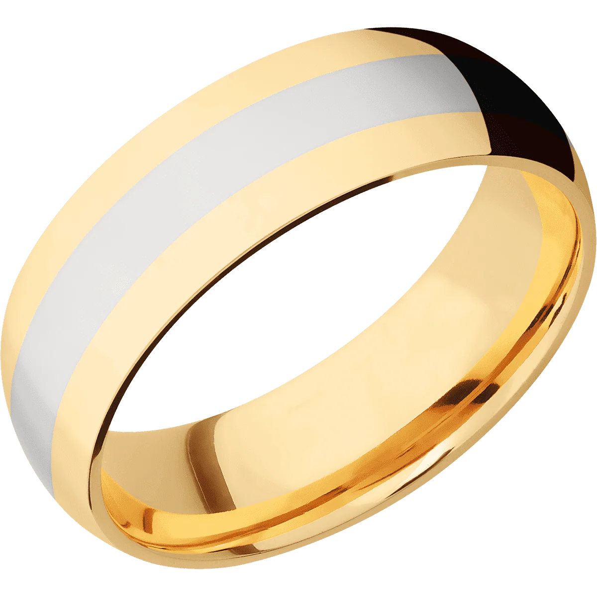10K Yellow Gold + Polish Finish - Image 2