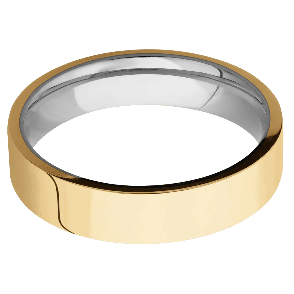 10K Yellow Gold + Polish Finish + Titanium - Image 3