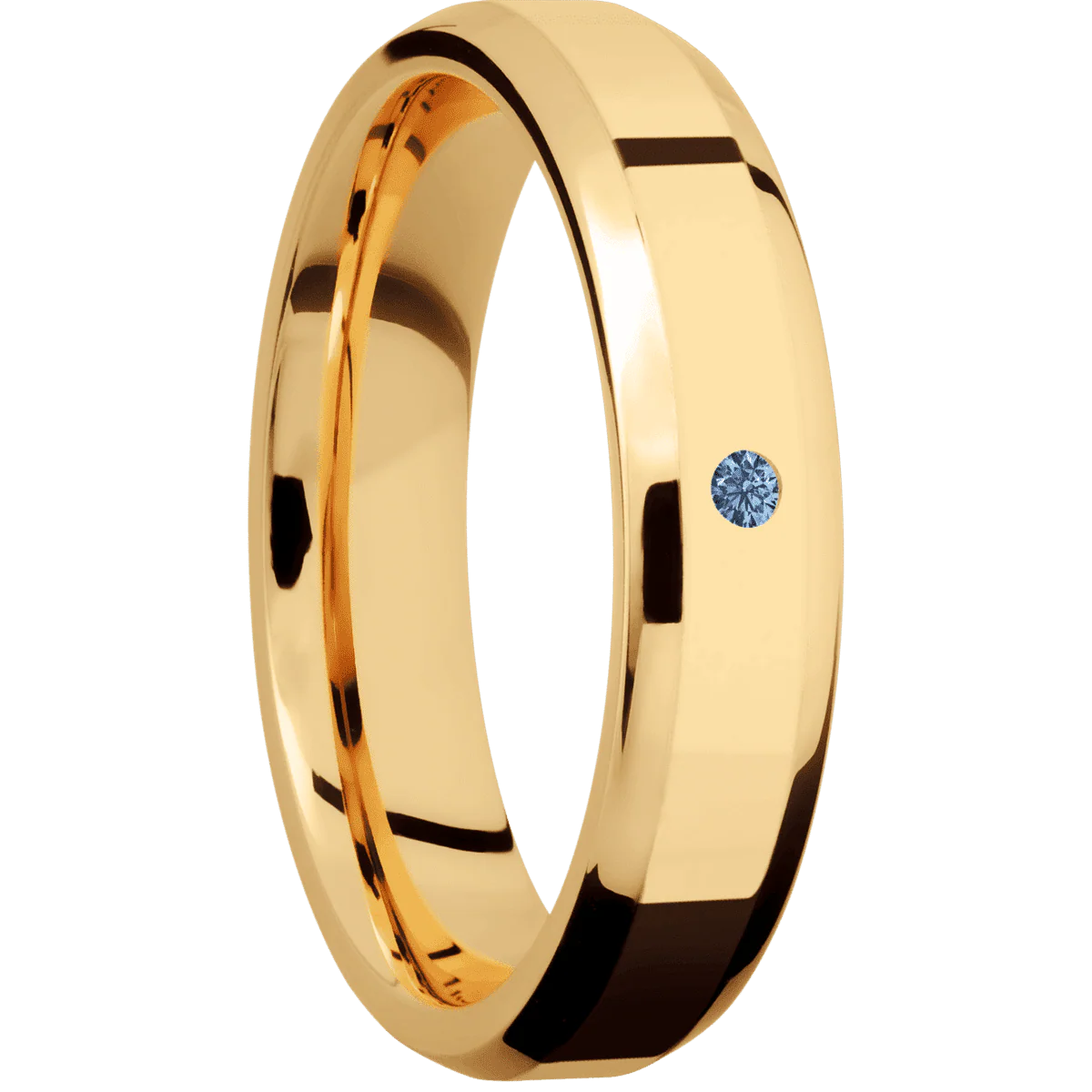 10K Yellow Gold + Polish , Polish Finish