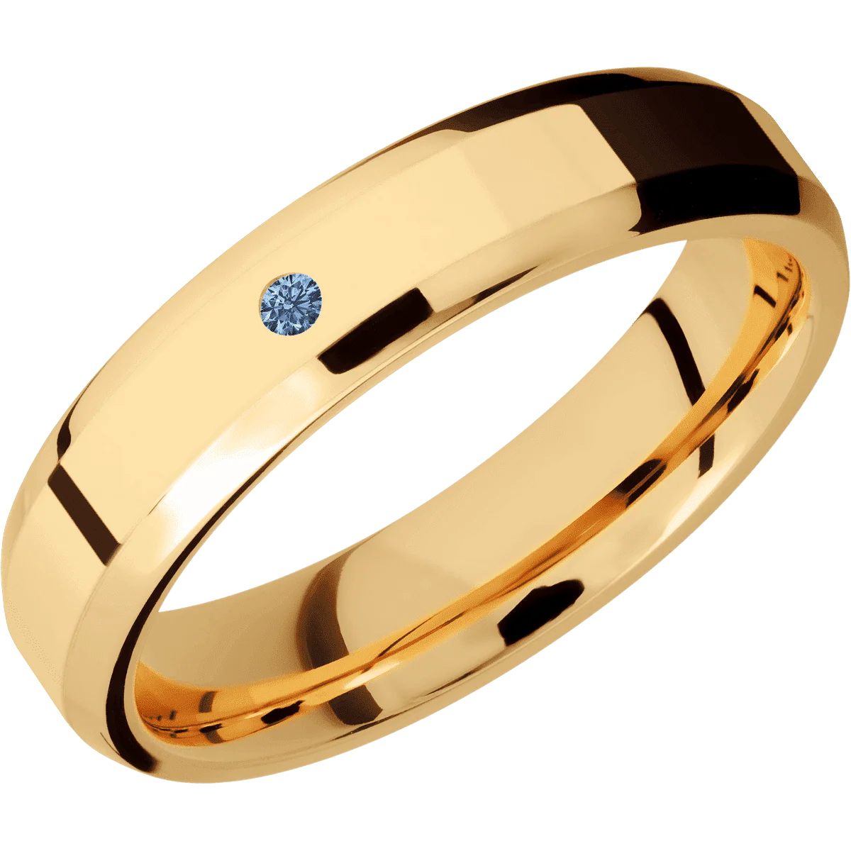 10K Yellow Gold + Polish , Polish Finish - Image 2