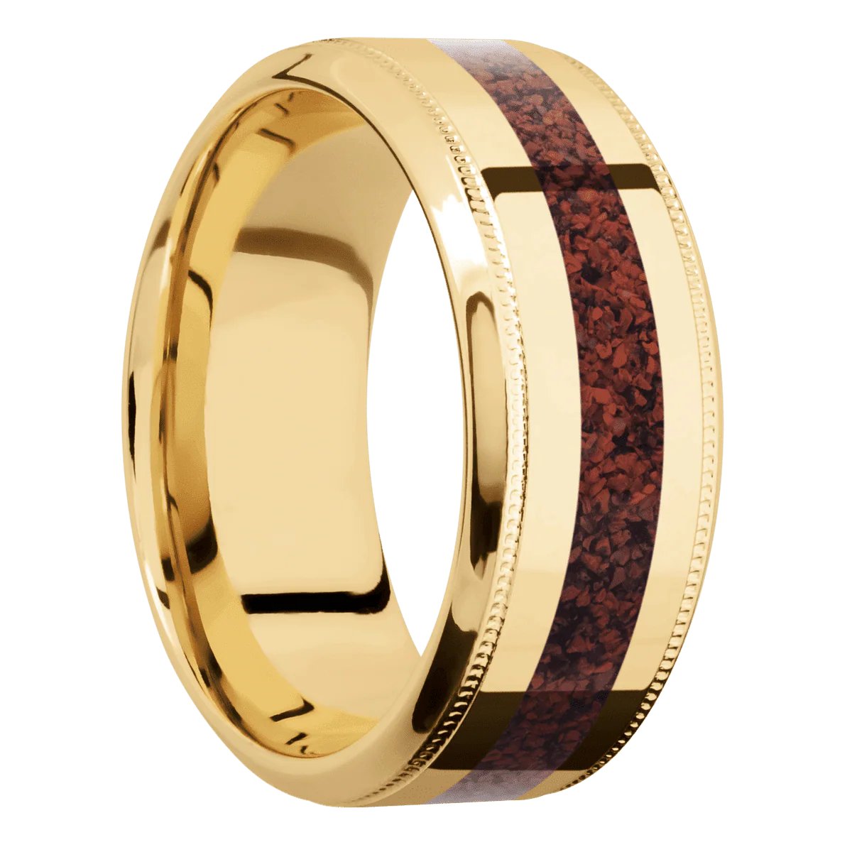 10K Yellow Gold + Polish , Polish Finish
