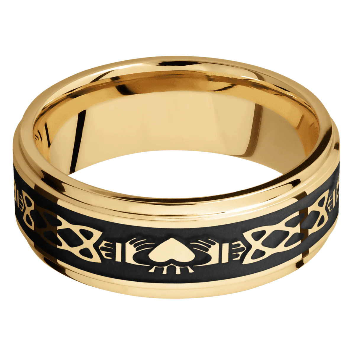 10K Yellow Gold + Polish , Polish Finish - Image 3