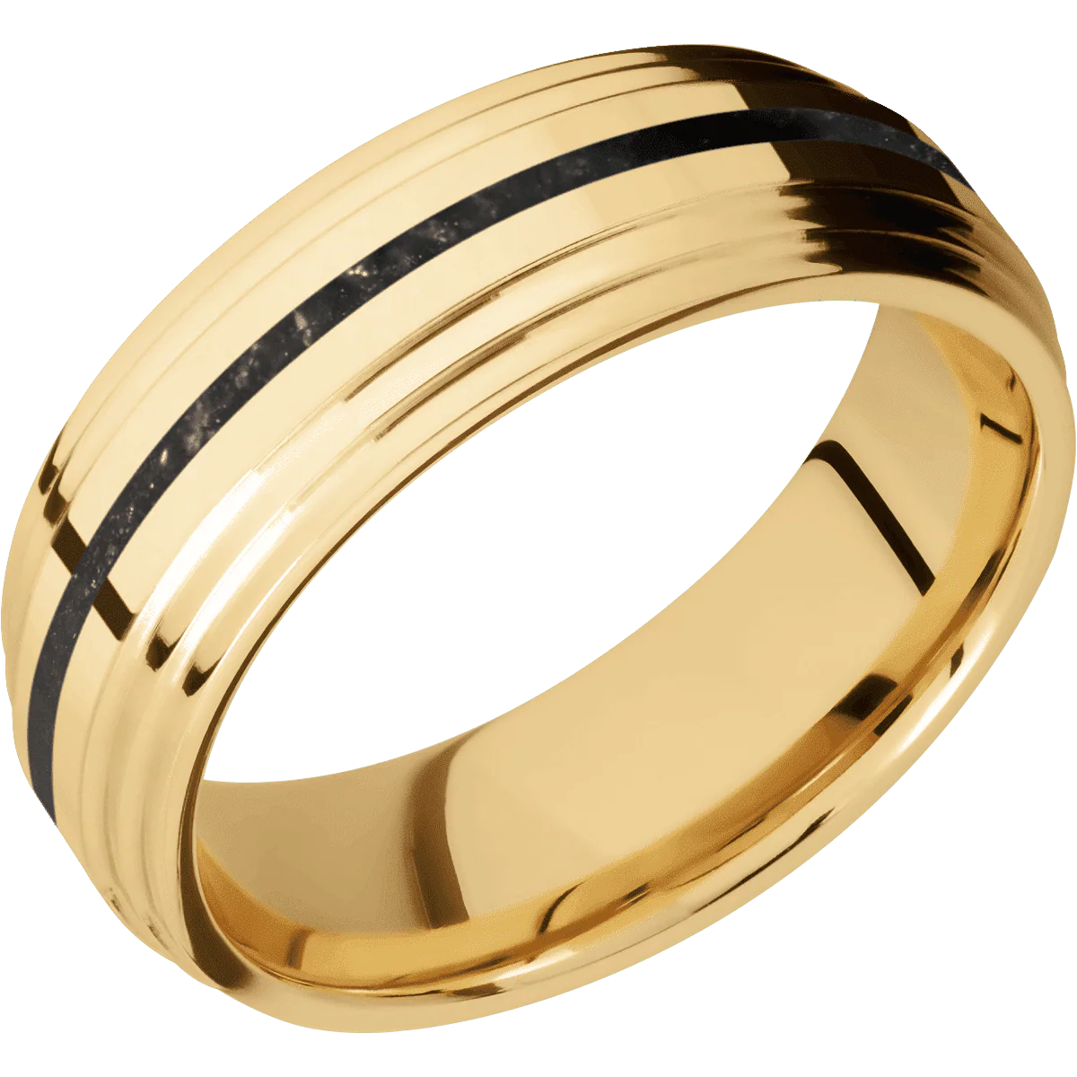 10K Yellow Gold + Polish , Polish Finish - Image 2