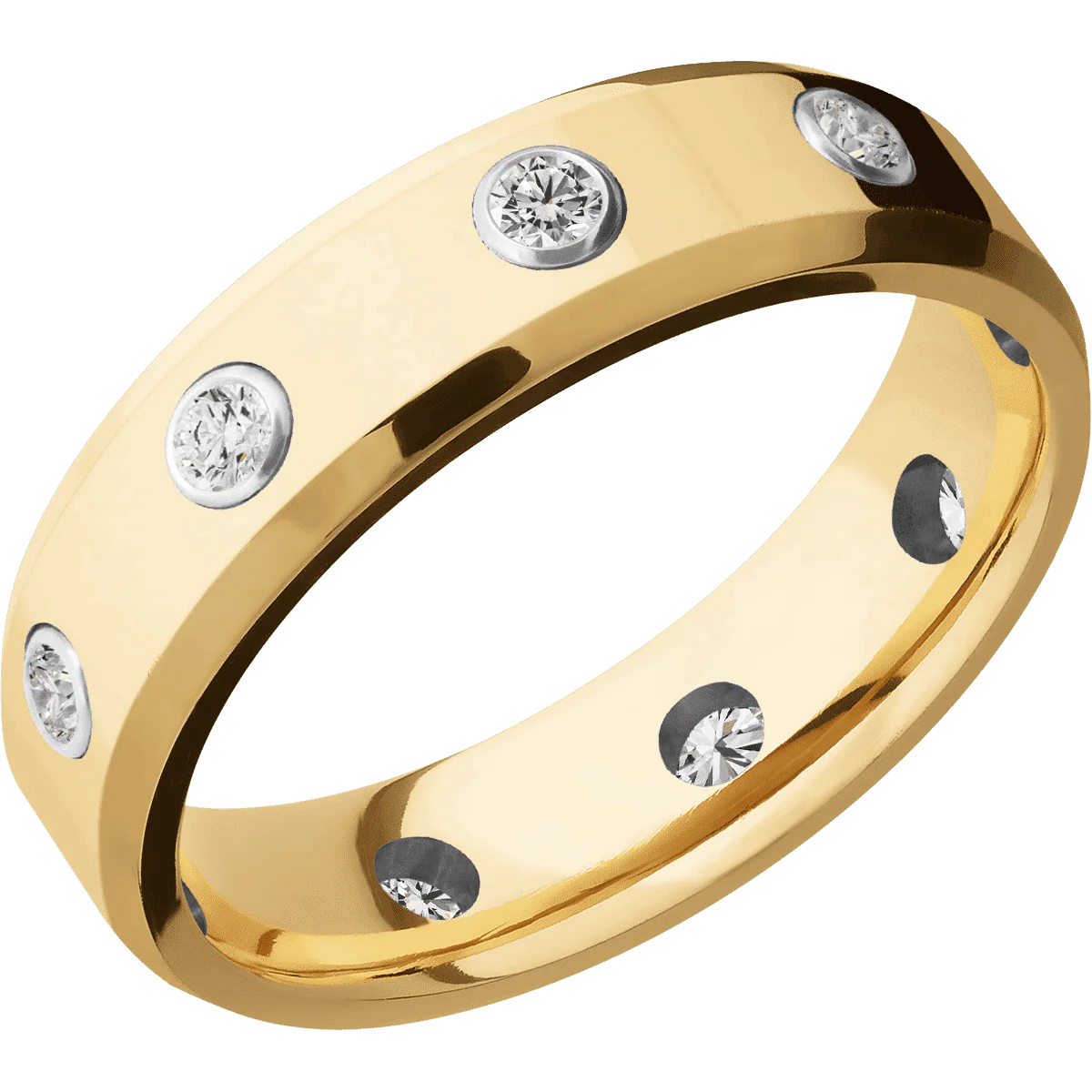 10K Yellow Gold + Polish , Polish Finish - Image 2