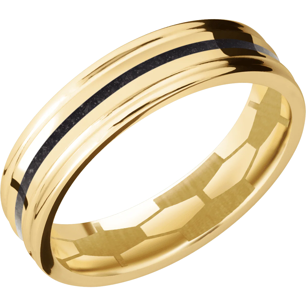 10K Yellow Gold + Polish , Polish Finish - Image 2