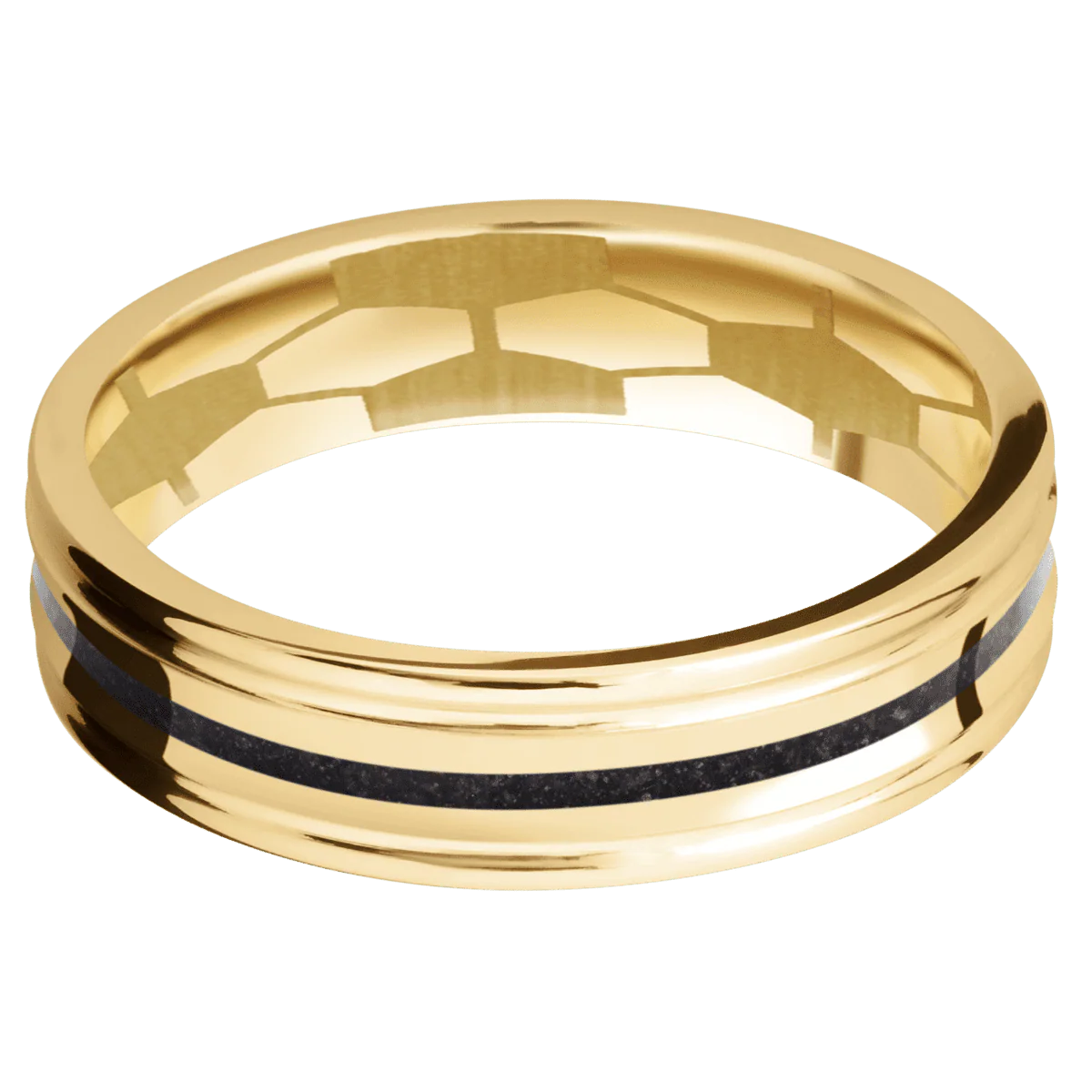 10K Yellow Gold + Polish , Polish Finish - Image 3