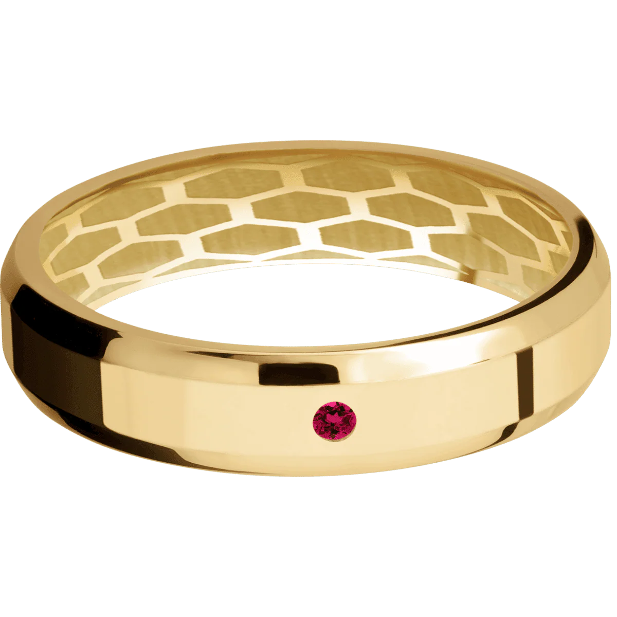 10K Yellow Gold + Polish , Polish Finish - Image 3