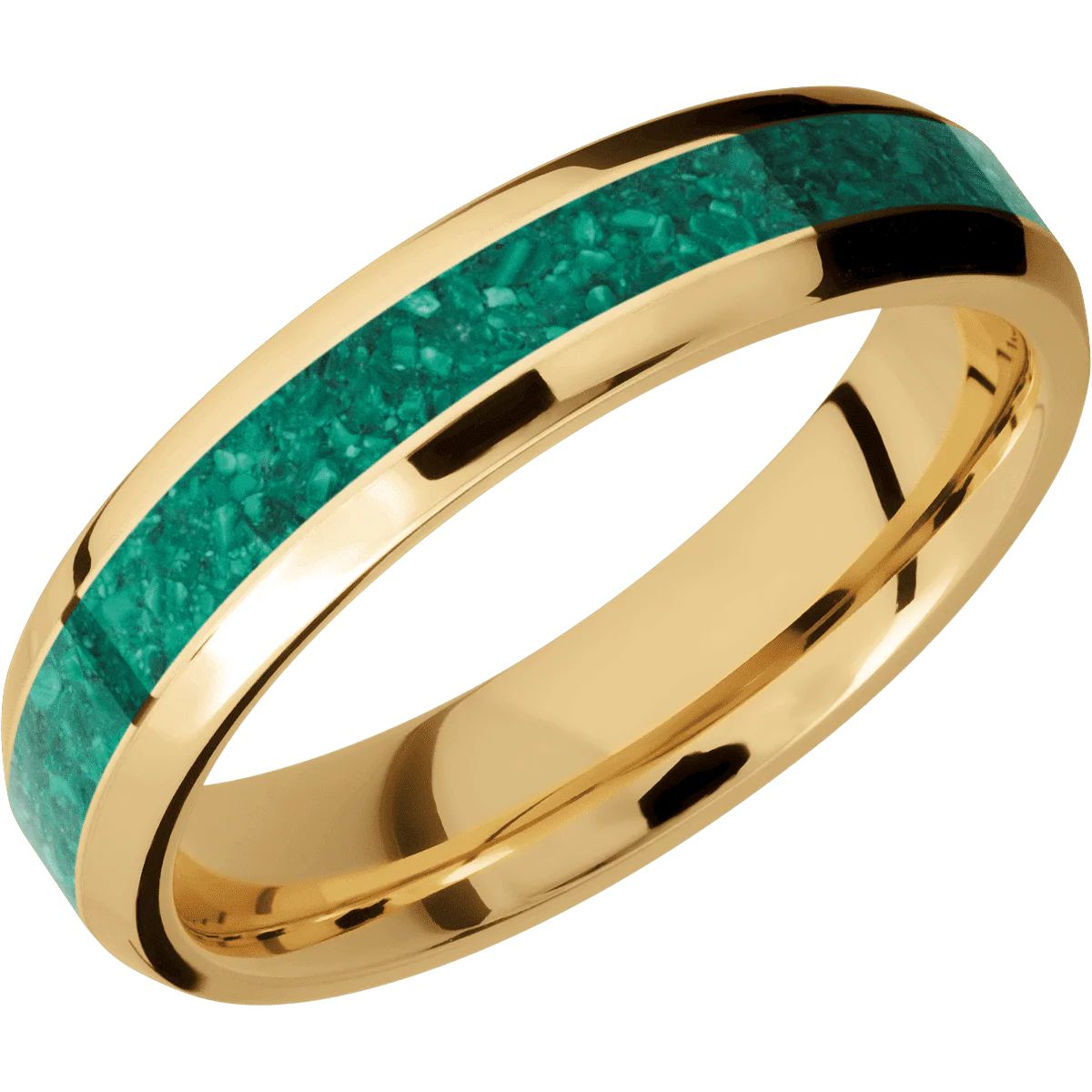 10K Yellow Gold + Polish , Polish Finish - Image 2