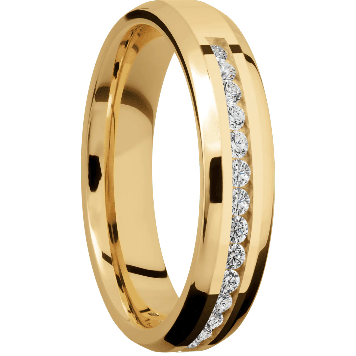 10K Yellow Gold + Polish , Polish Finish