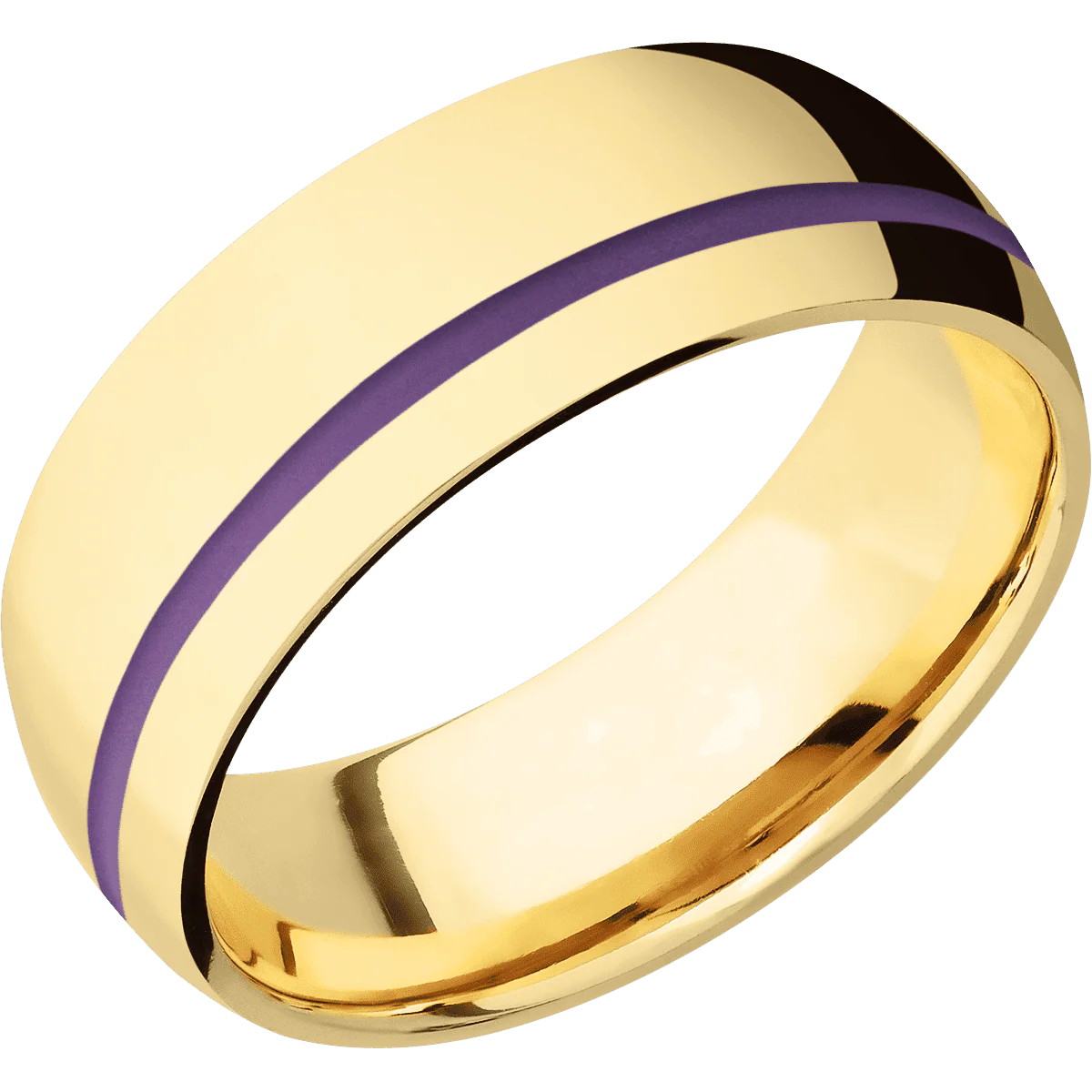 10K Yellow Gold + Polish , Polish Finish - Image 2