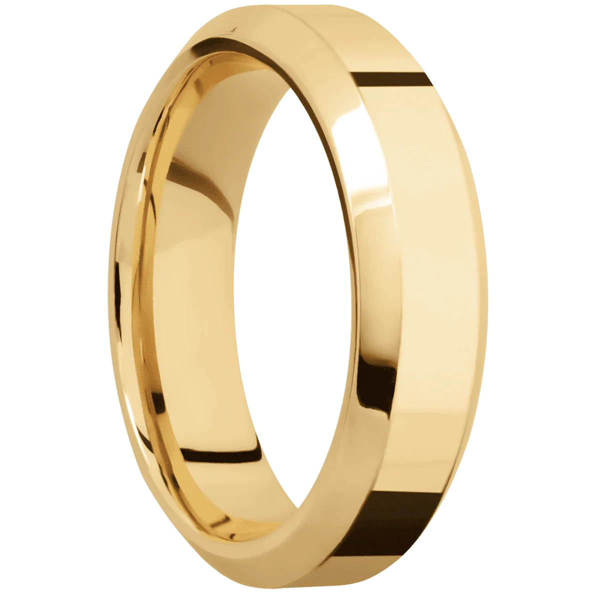 10K Yellow Gold + Polish , Polish Finish