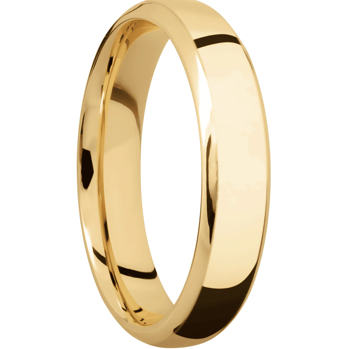 10K Yellow Gold + Polish , Polish Finish