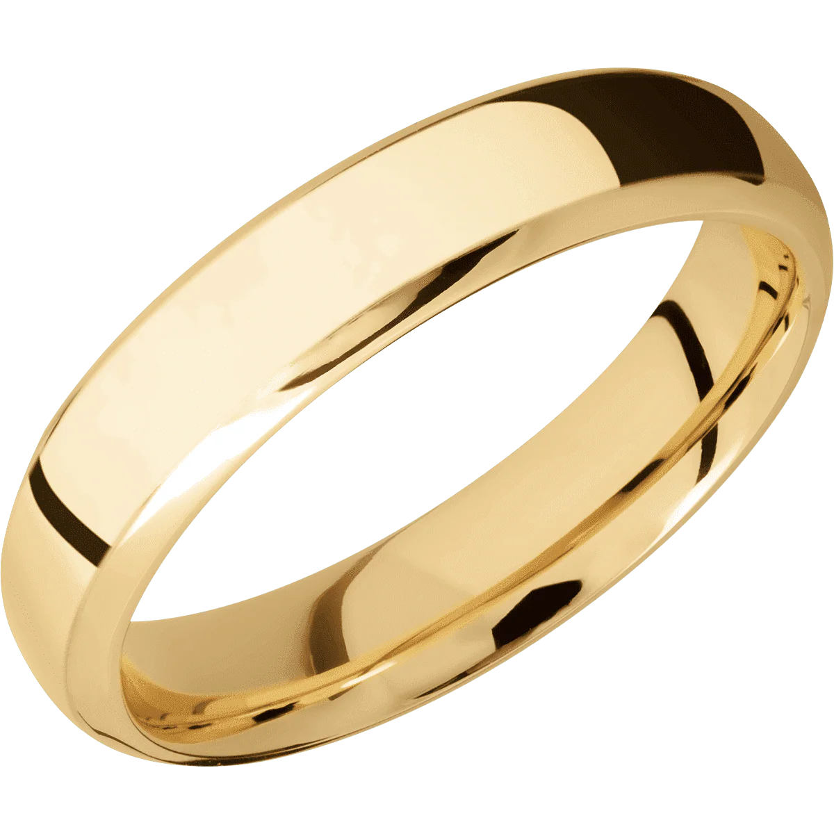 10K Yellow Gold + Polish , Polish Finish - Image 2