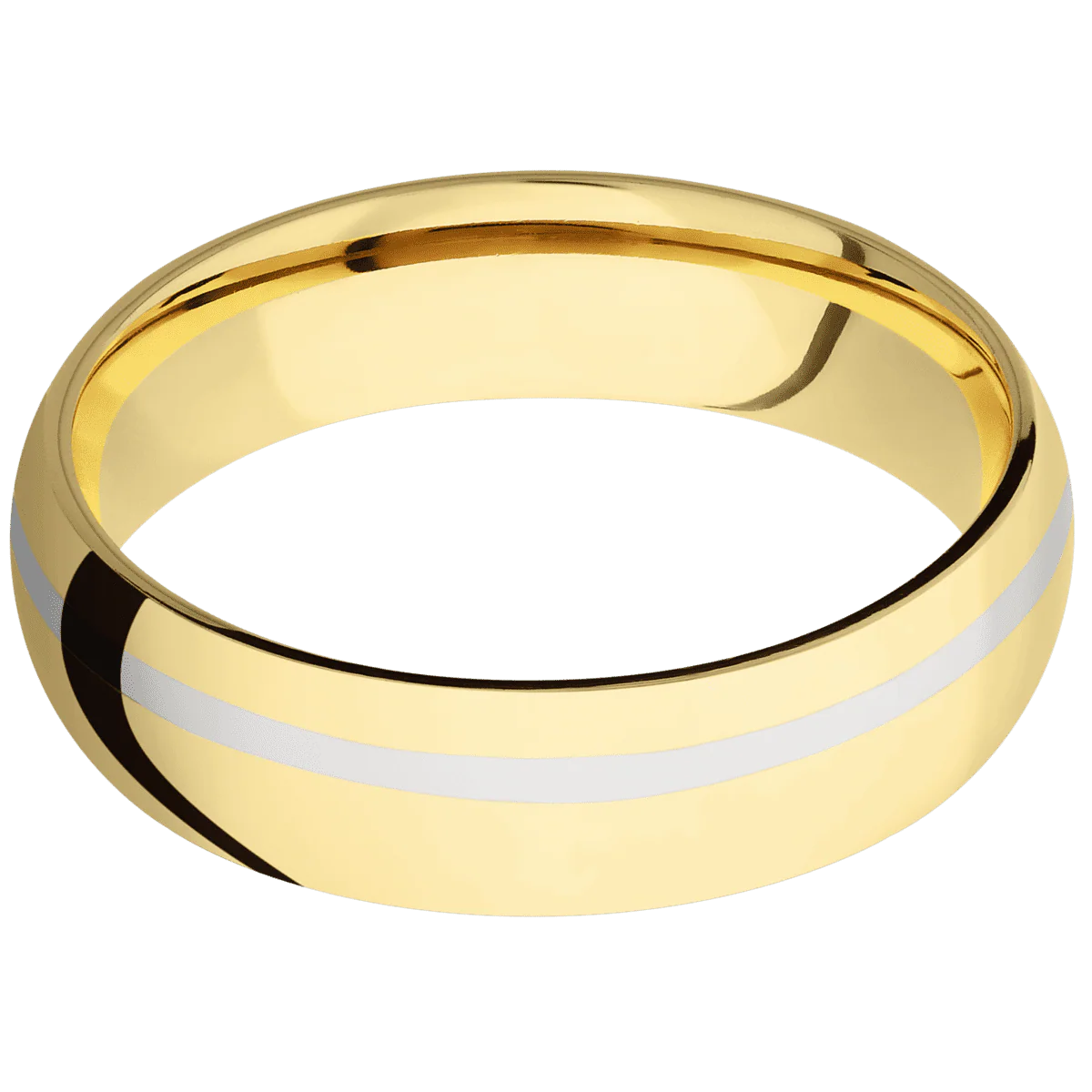 10K Yellow Gold + Polish , Polish Finish + 14K Yellow Gold - Image 3