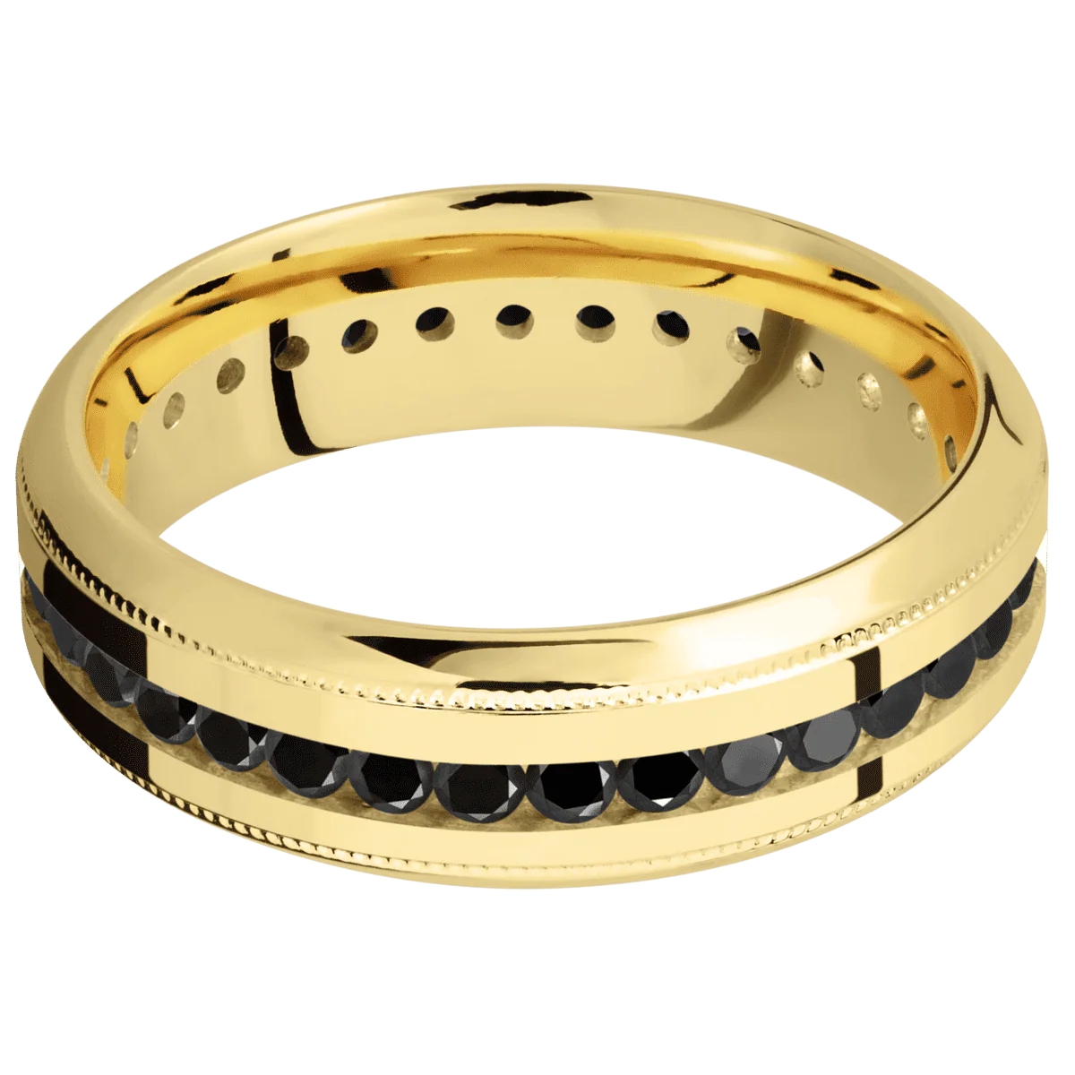 10K Yellow Gold + Polish , Polish Finish - Image 3