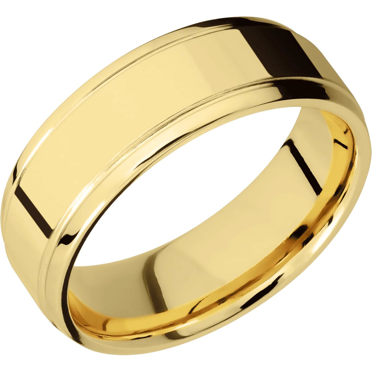 10K Yellow Gold + Polish , Polish Finish - Image 2
