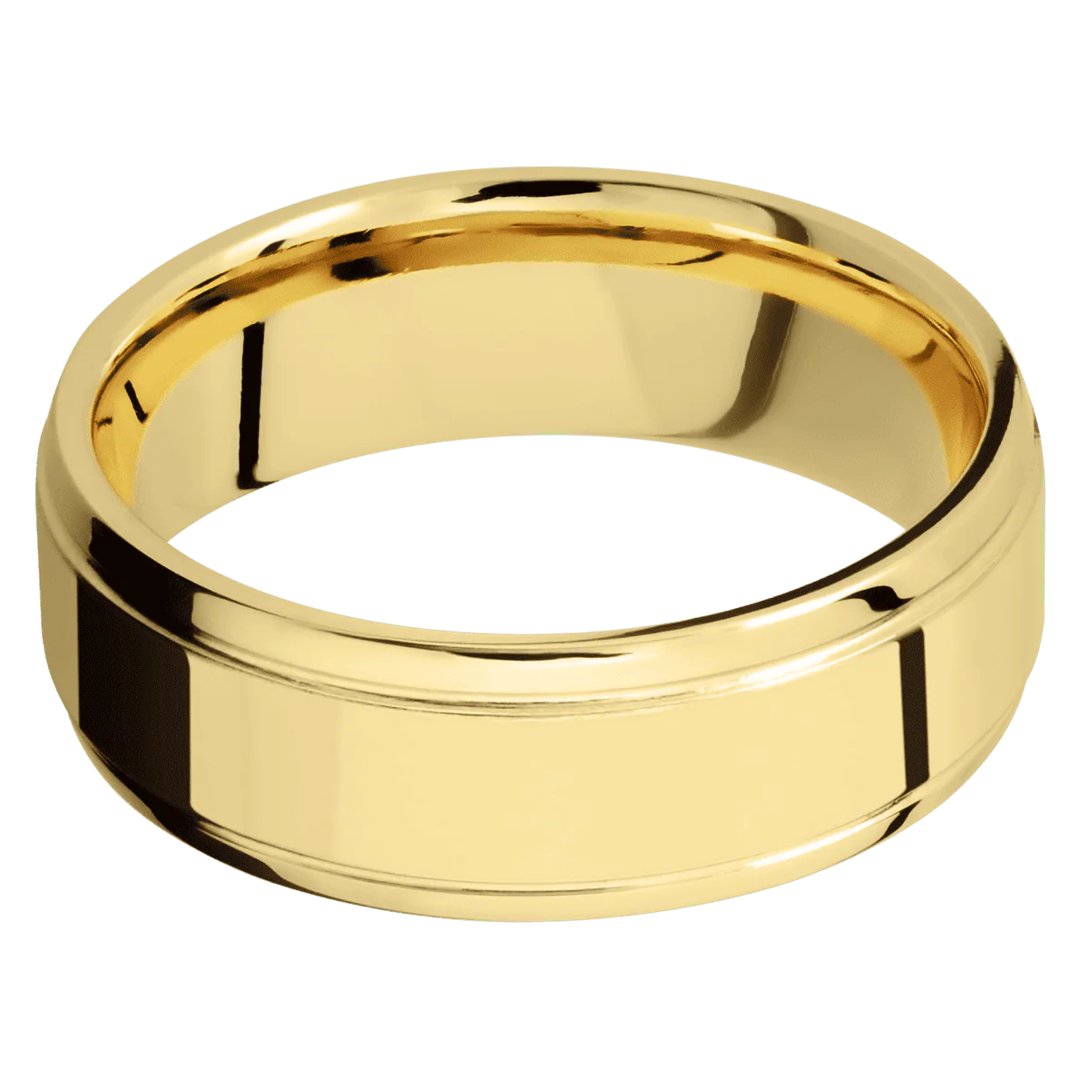 10K Yellow Gold + Polish , Polish Finish - Image 3