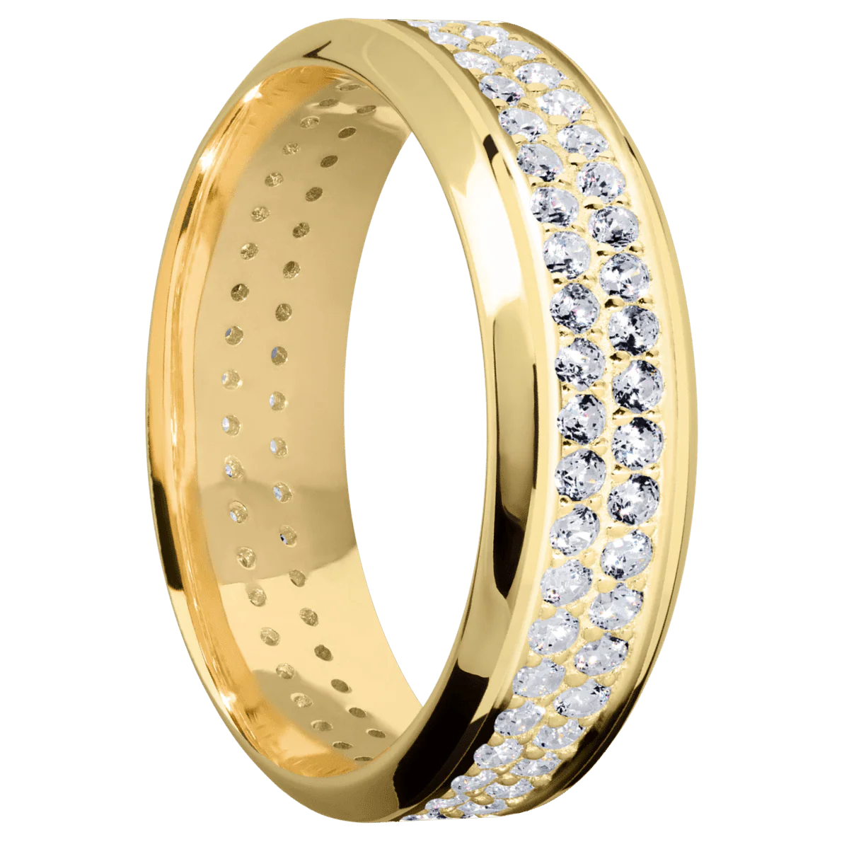 10K Yellow Gold + Polish , Polish Finish