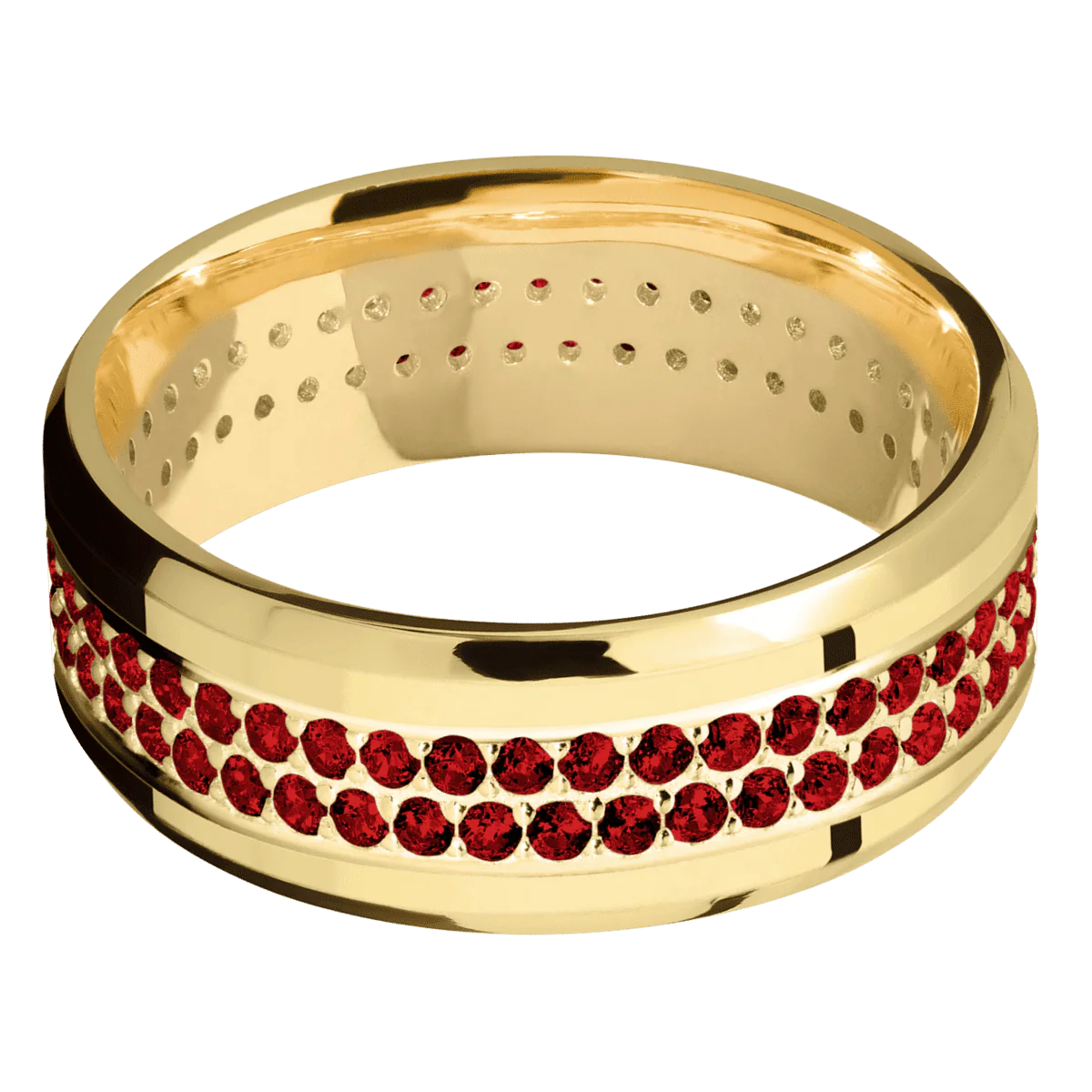 10K Yellow Gold + Polish , Polish Finish - Image 3