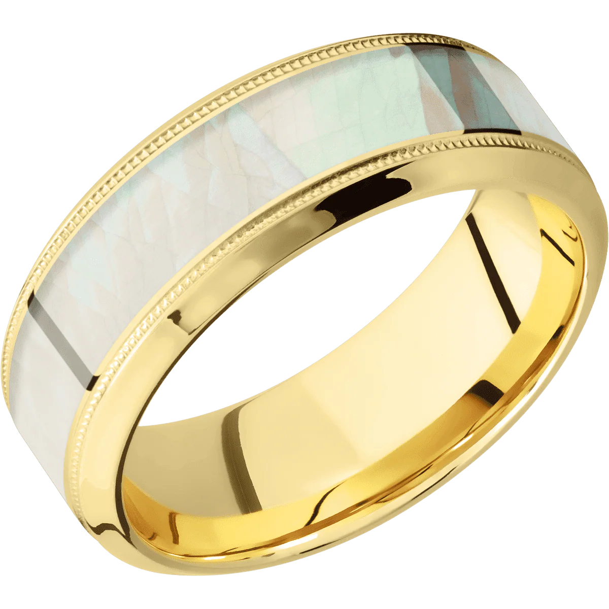 10K Yellow Gold + Polish , Polish Finish - Image 2