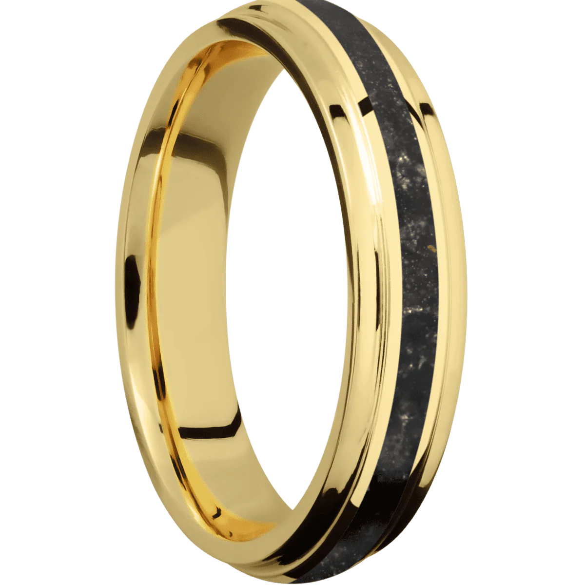 10K Yellow Gold + Polish , Polish Finish