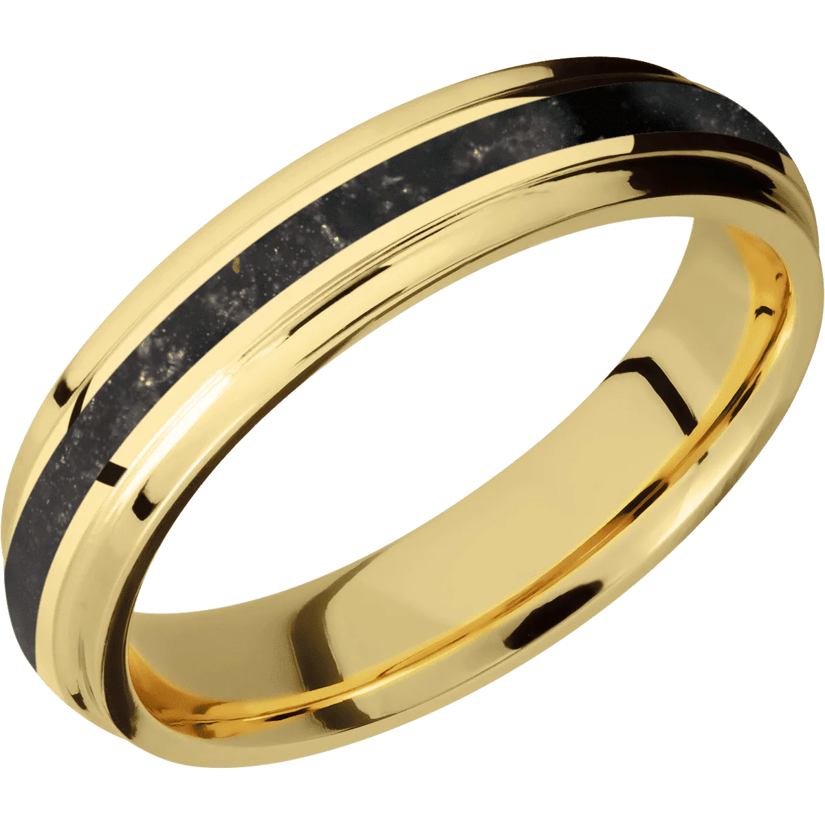10K Yellow Gold + Polish , Polish Finish - Image 2