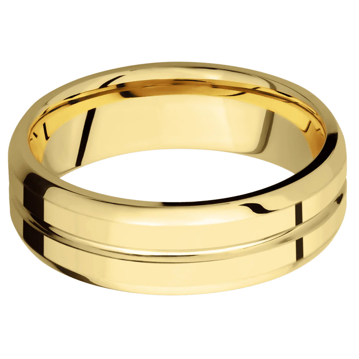 10K Yellow Gold + Polish , Polish Finish - Image 3