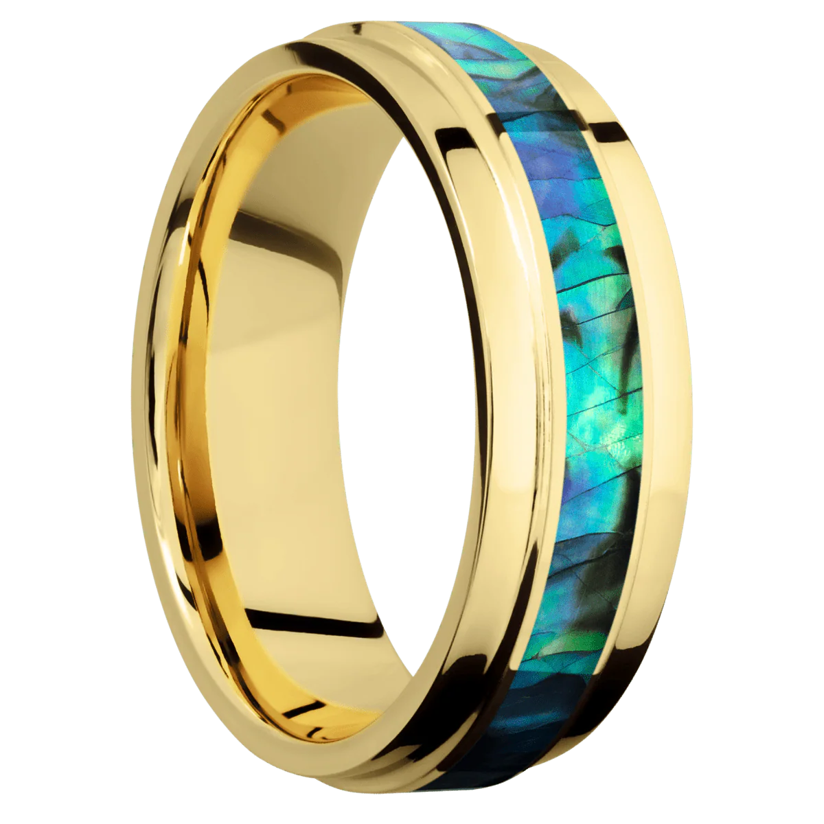 10K Yellow Gold + Polish , Polish Finish