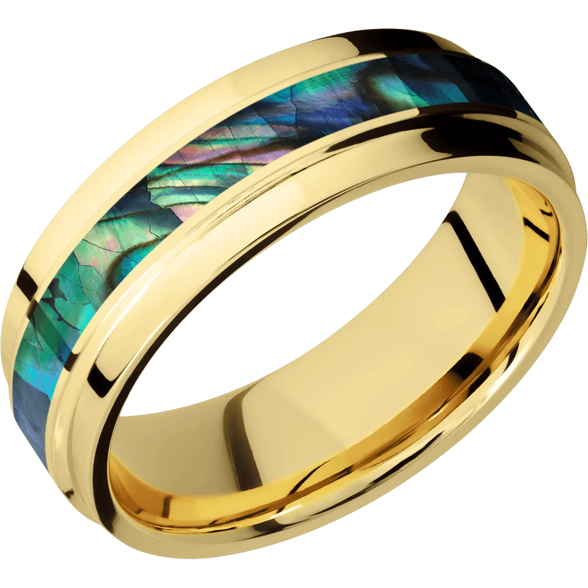 10K Yellow Gold + Polish , Polish Finish - Image 2