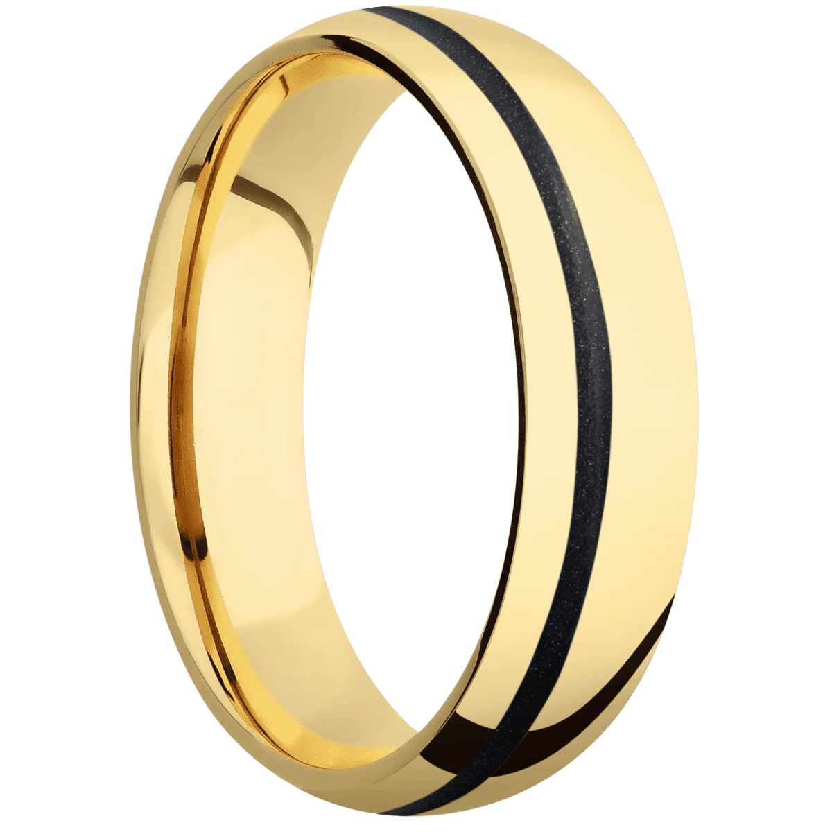 10K Yellow Gold + Polish , Polish Finish