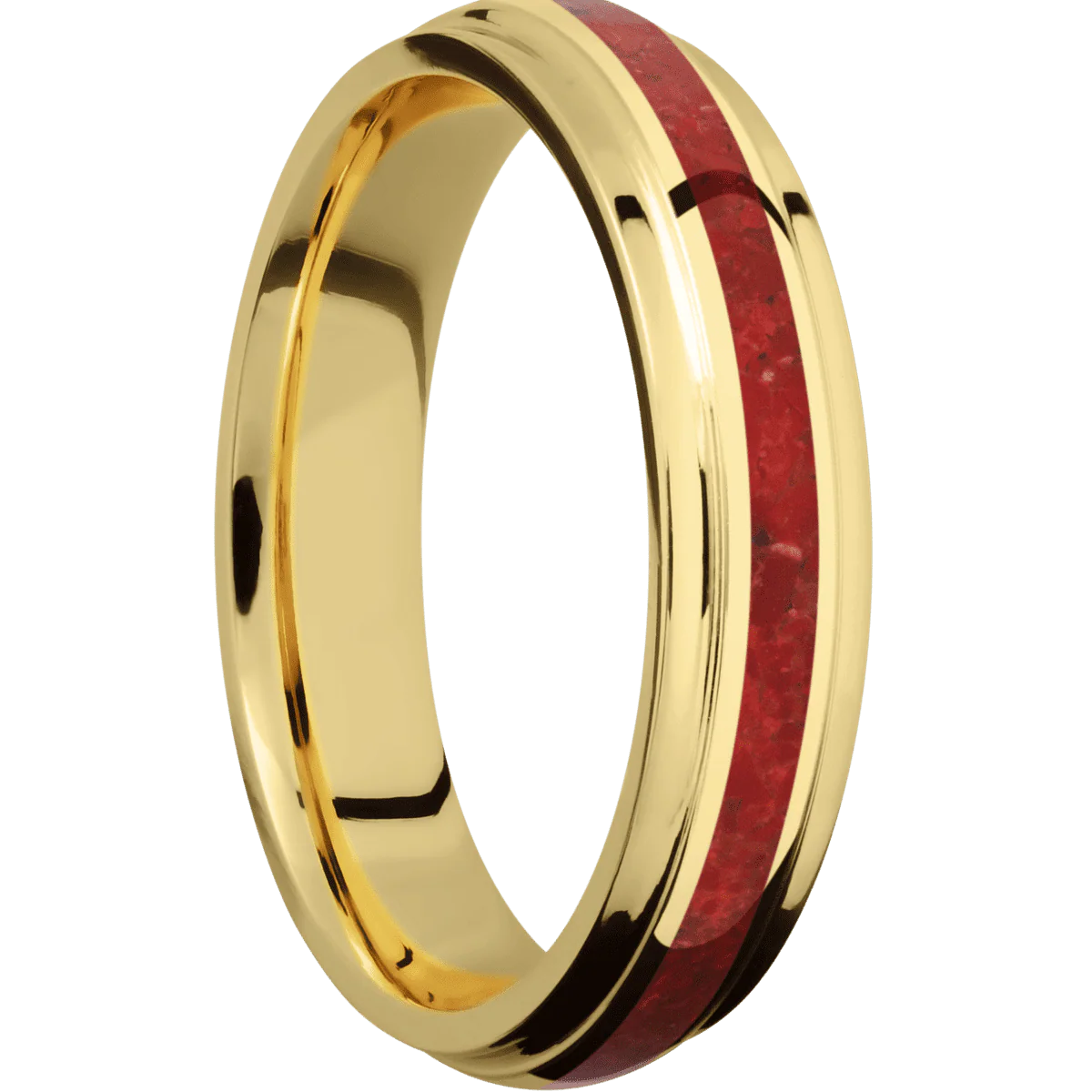 10K Yellow Gold + Polish , Polish Finish