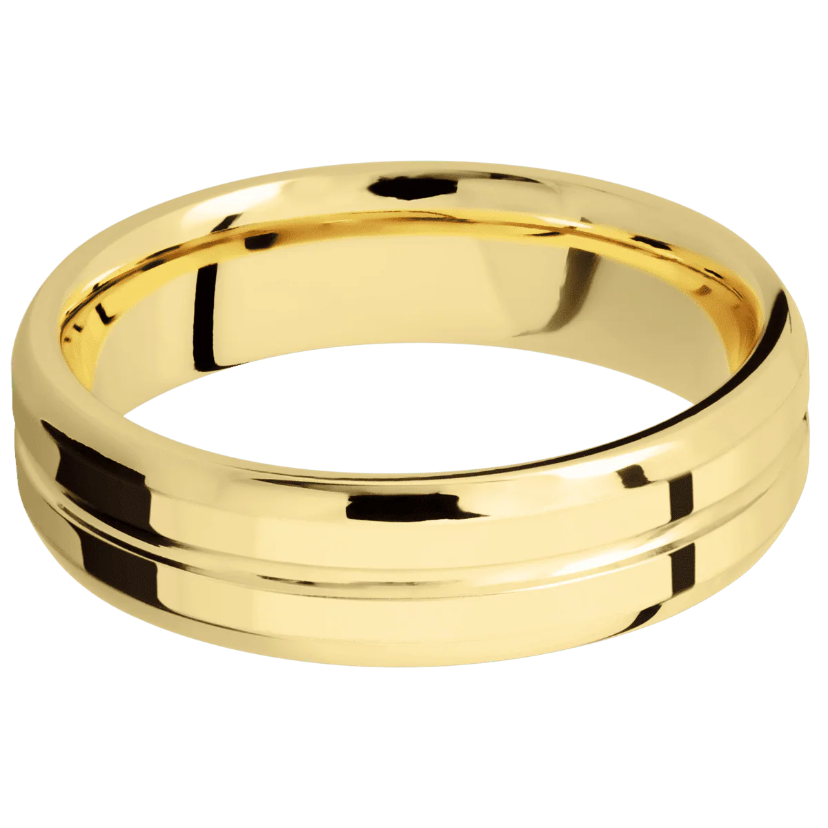 10K Yellow Gold + Polish , Polish Finish - Image 3