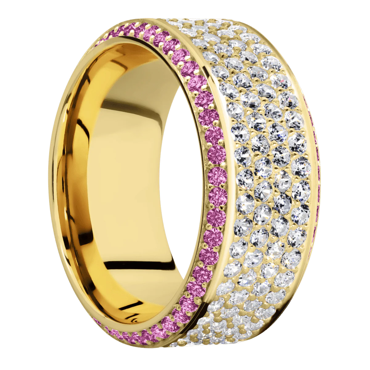 10K Yellow Gold + Polish , Polish Finish