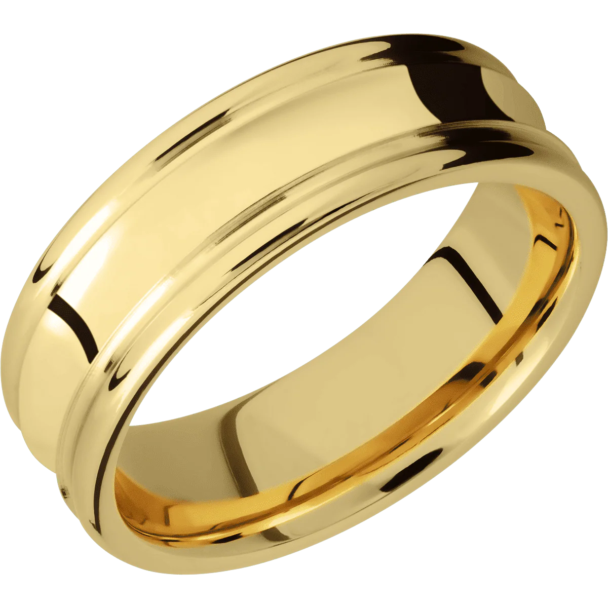 10K Yellow Gold + Polish , Polish Finish - Image 2